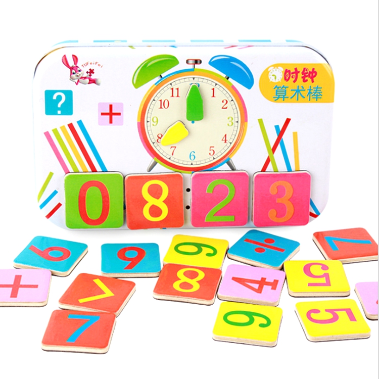 Montessori Mathematical Sticks counting sticks Calculation Math Educational Toy