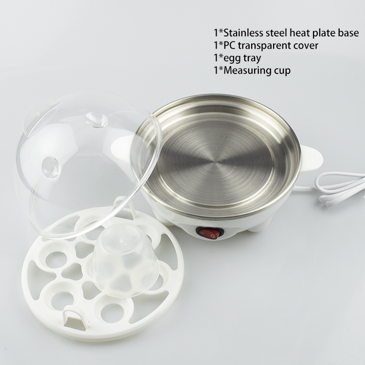 OEM/ 350w 7 eggs electric egg cooker high quality Auto-off Fast rapid egg boiler