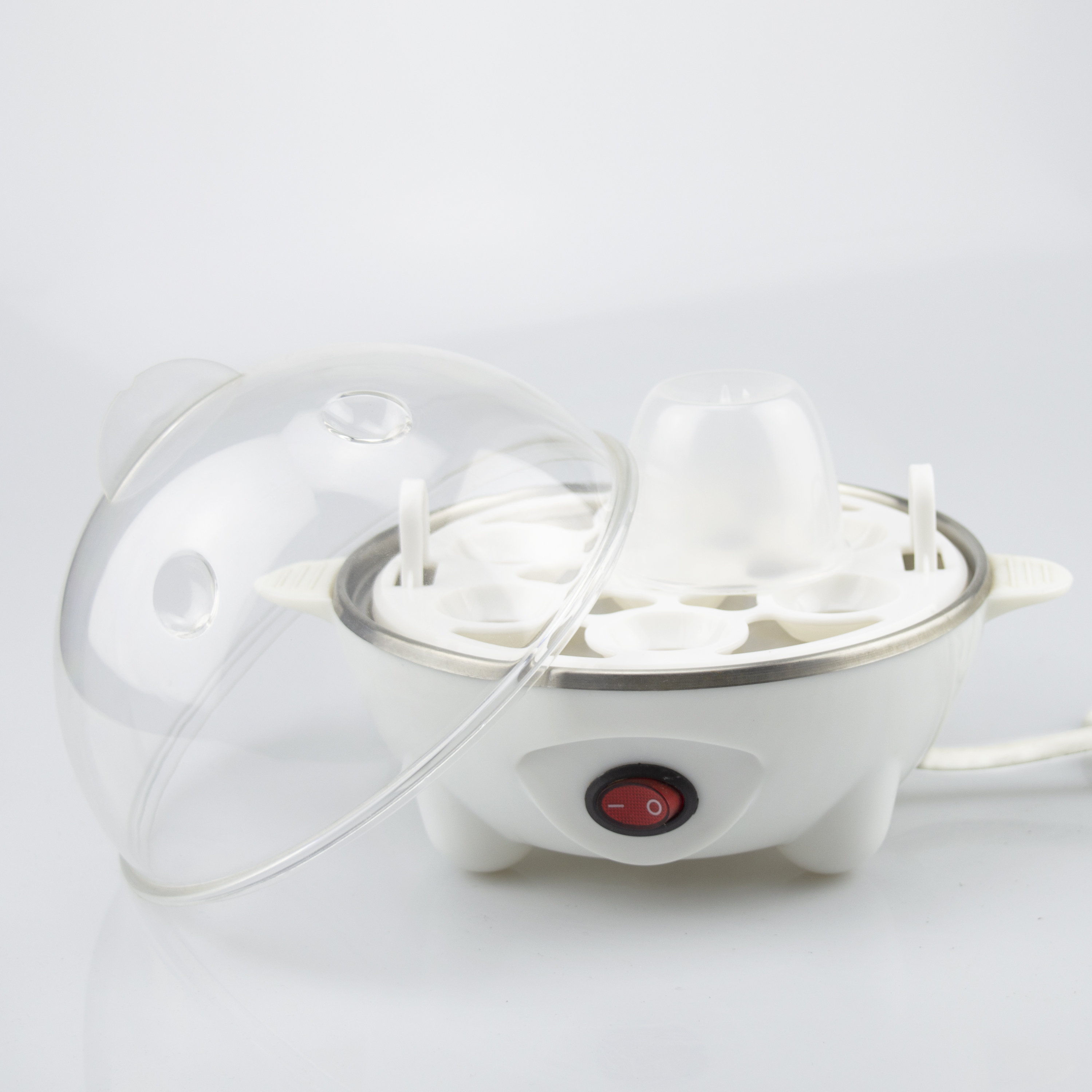 OEM/ 350w 7 eggs electric egg cooker high quality Auto-off Fast rapid egg boiler