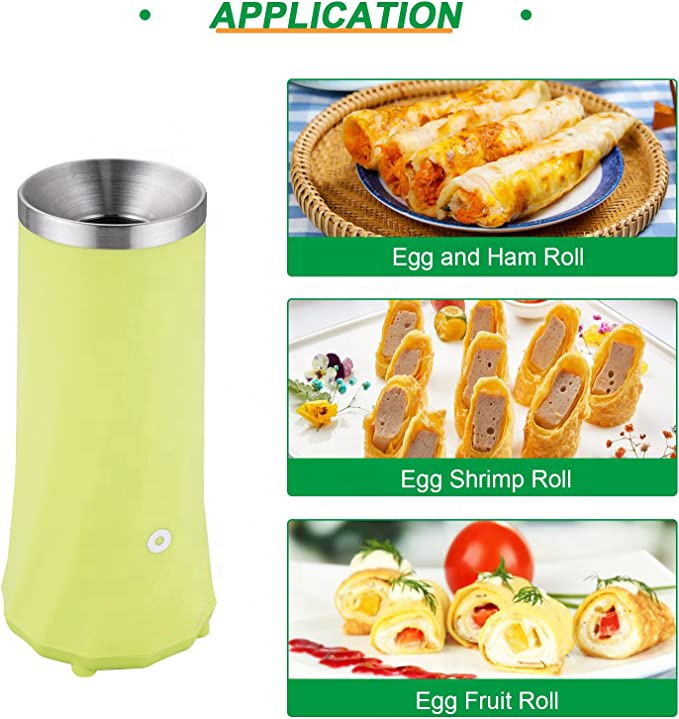 Electric 110v 220v sausage hot dog egg roll maker egg roll cooker Egg Boiler Omelette Breakfast Sausage cooker
