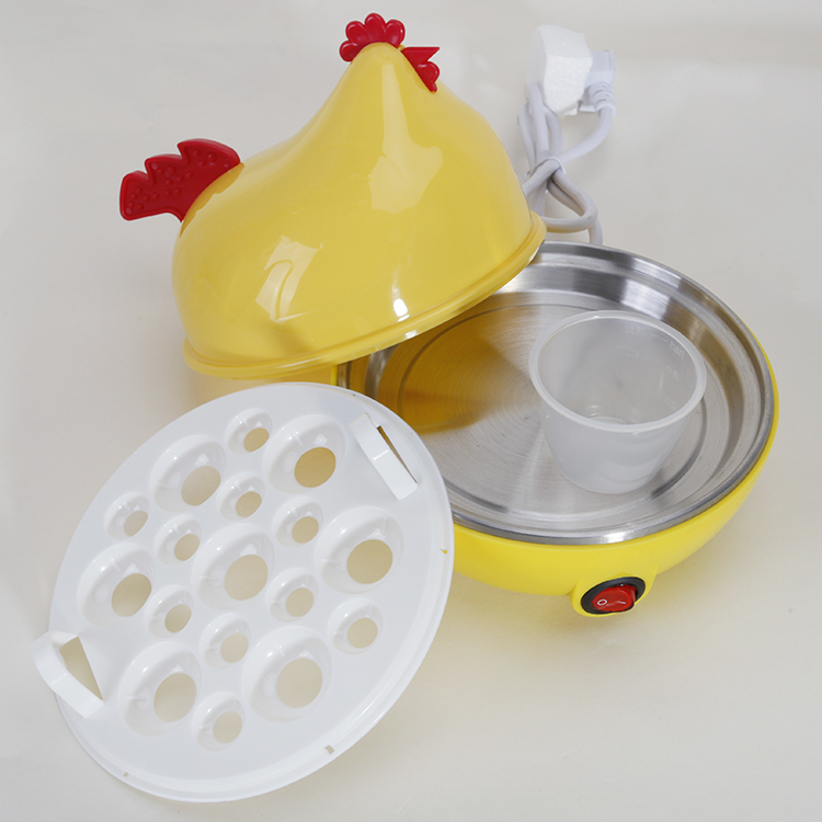 New Arrival Kitchen Cookware Electric Egg Boiler Poached with Ready Timer Eggs Hard Boiled Cooker Egg Steamer