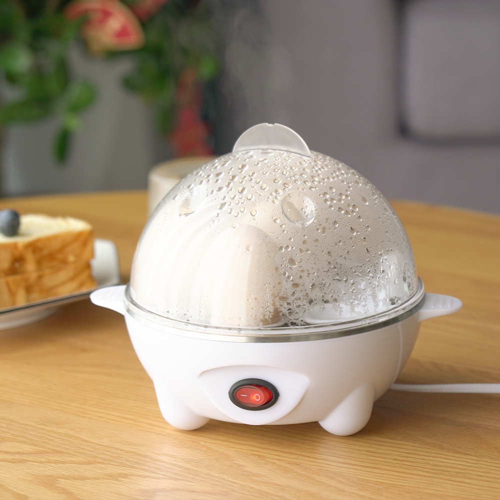 7 Eggs Capacity Multi Purpose Home Kitchen Food Heating Steamer Automatic Electric Egg Cooker Boiler