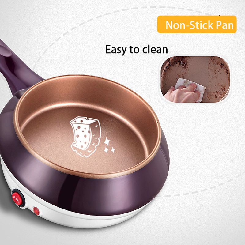 600W Electric Egg Boiler Breakfast Machine Multicooker Steamer Automatic Egg Cookers Home Egg Custard Steaming Cooker wi