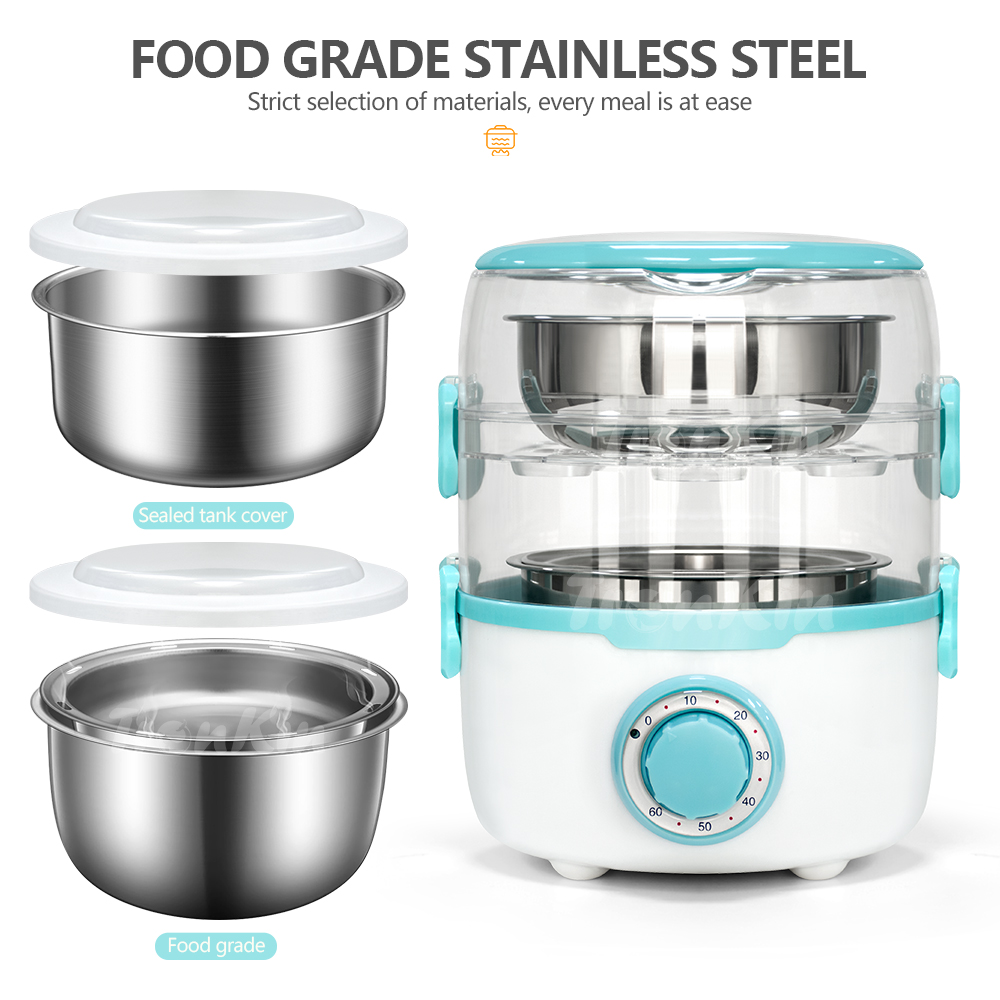 Breakfast Food Multifunctional Portable Electric Automatic Egg Boiler Food Heating Steamer