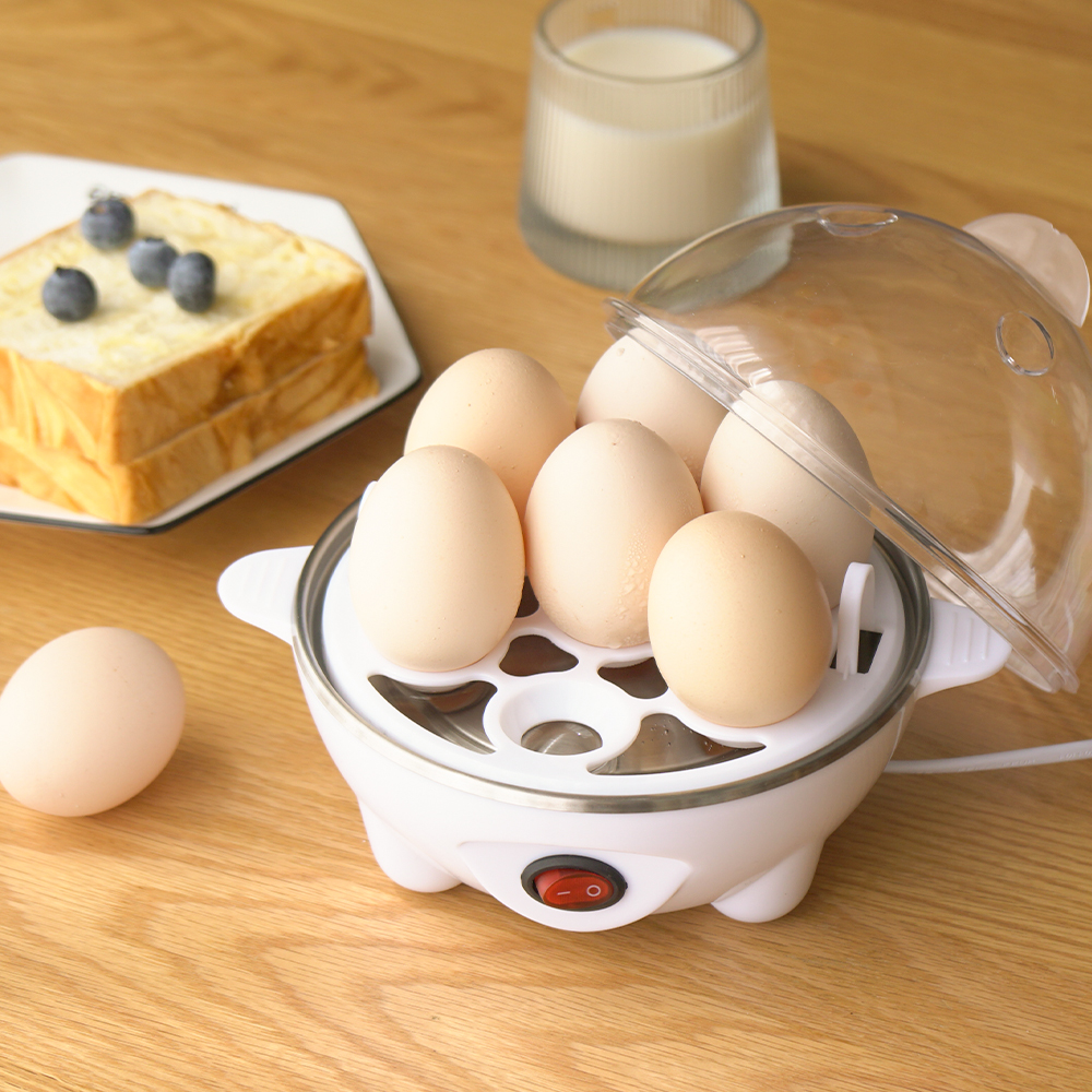 7 Egg Capacity Egg Heater Easy Home Electronic Multipurpose Electric Cooker Egg Boiler
