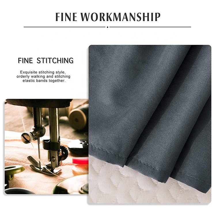 Bed skirt supplier luxury soft home textile king bed skirt for home