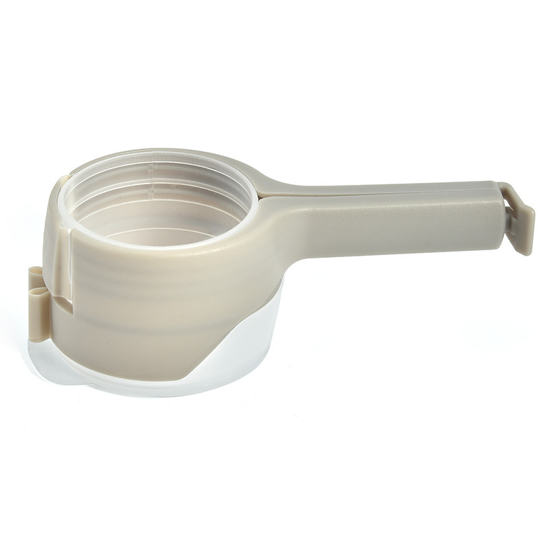 Multifunctional sealing clip food preservation sealing clip tea moisture-proof discharge nozzle plastic bag clip sealing