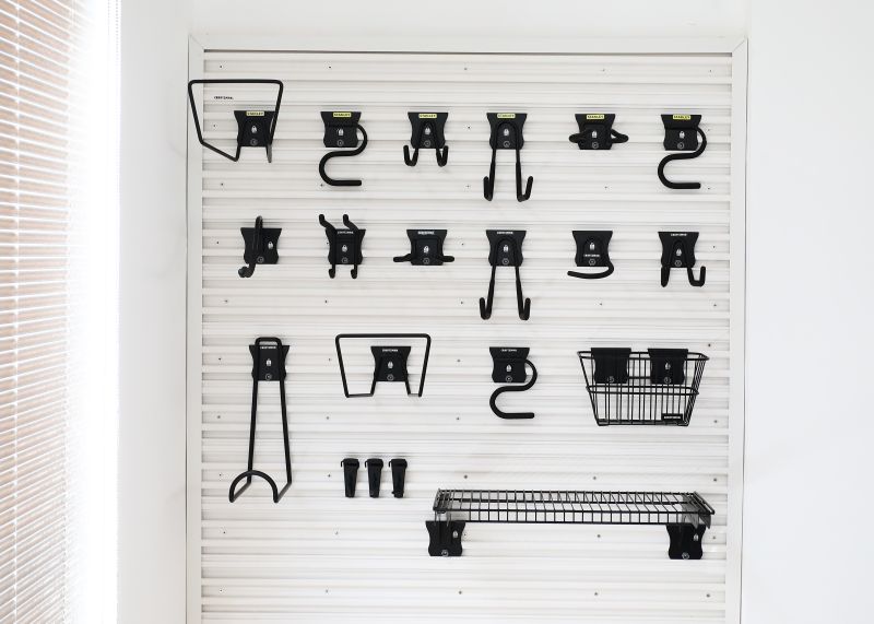 Anti Slip And Water Resistant Accessories Heavy Duty Wall Display Slatwall Panels Near Me Slat Board Hooks