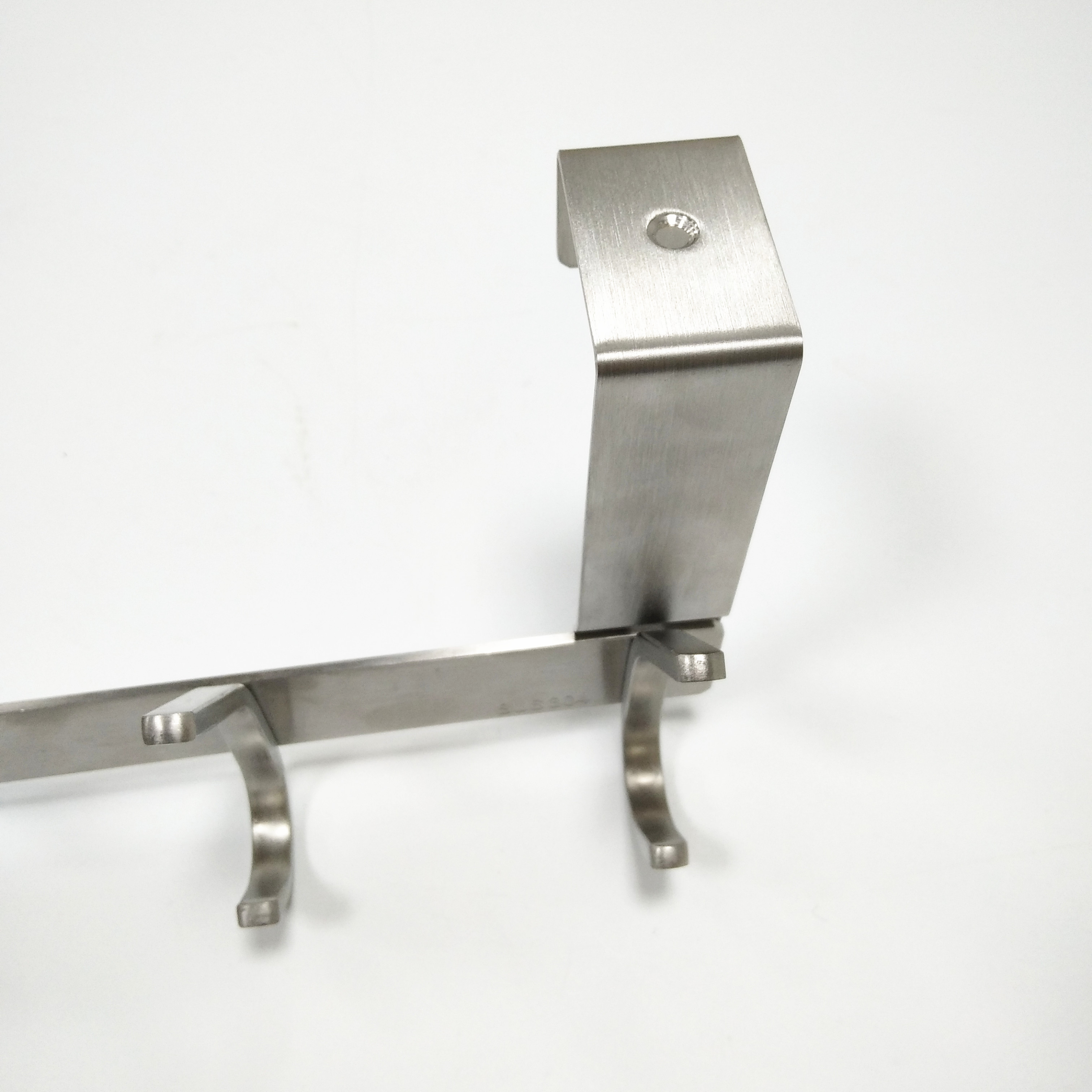 Hot Selling Stainless Steel 304 Short Hanging Over the Door Coat Hook 6 Hooks