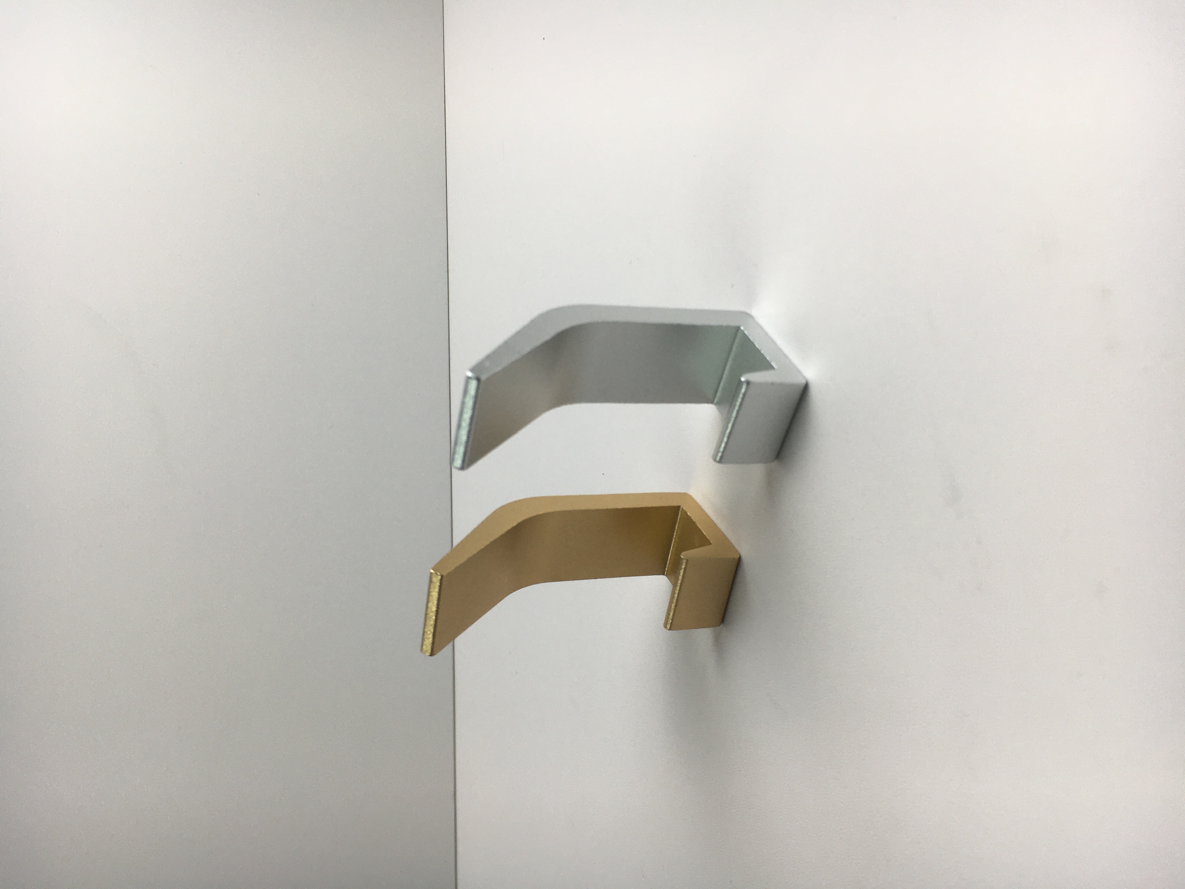 Aluminum Folding Clothes Hook Hanger Wall Mounted Retractable L-shaped single Folding Hanger Hook
