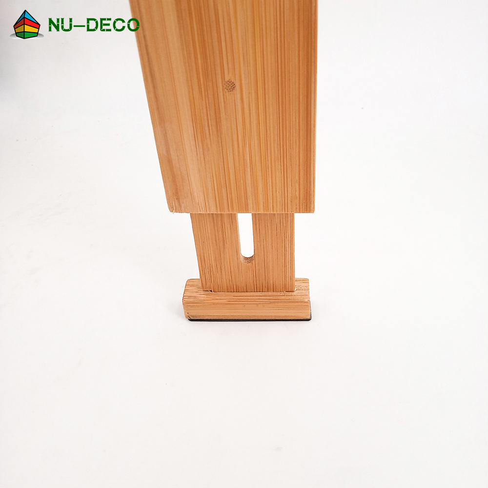 4 Pack Large Adjustable Bamboo Kitchen Drawer Dividers Drawer Organizers