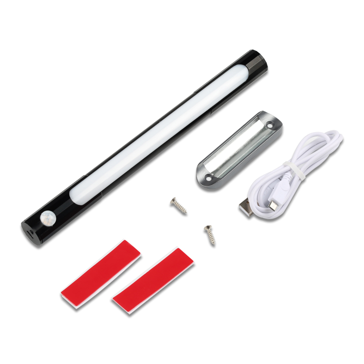 SMD2835 22LED Solar Sensor Light 1000mAh USB Rechargeable Battery Operated Switch Kitchen Lights 6000K Motion Sensor Nig