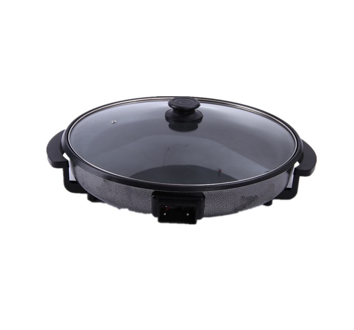 high quality hot selling Cast Iron Cookware Electric Round Skillet Non-stick electric  pizza maker