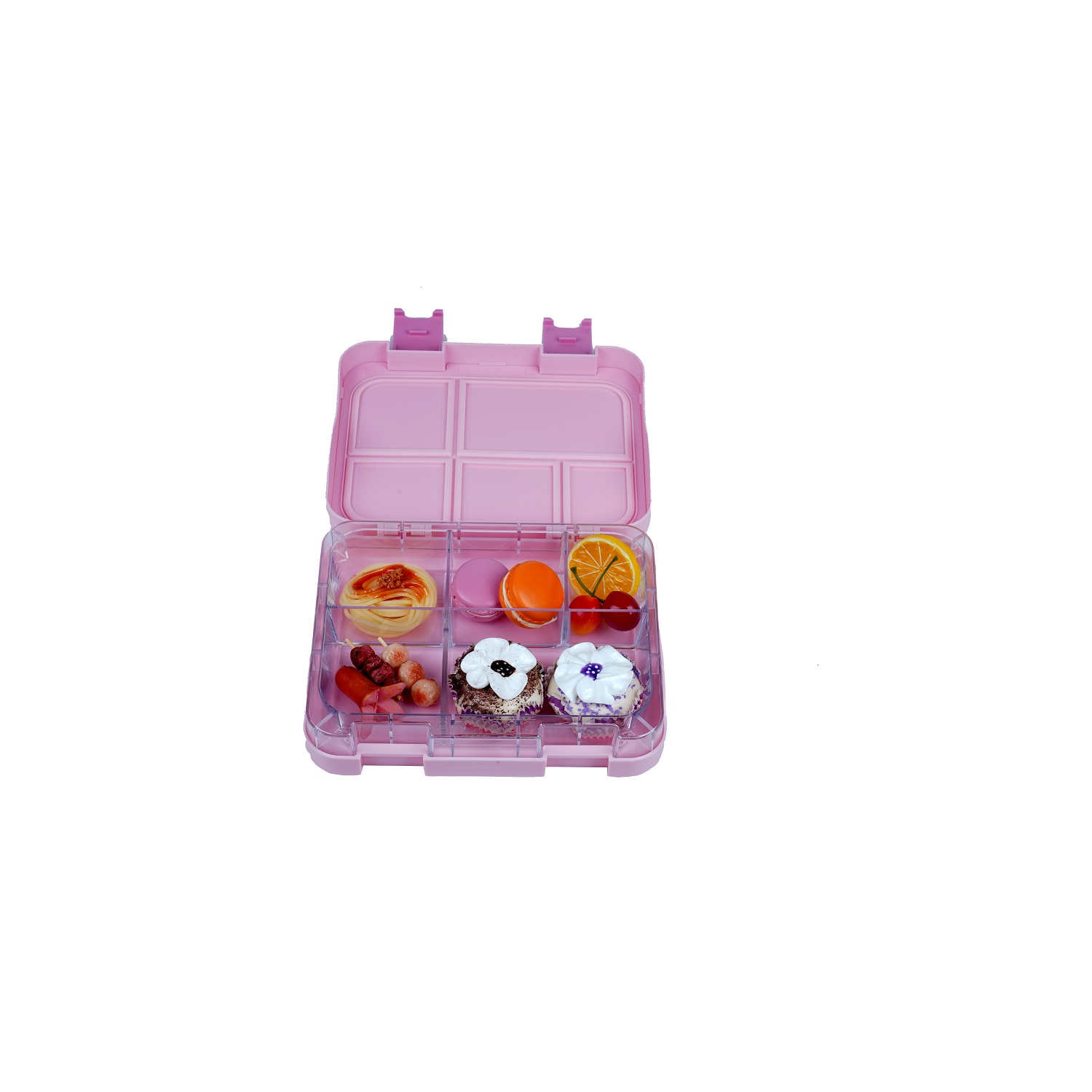 Kids School Lunch Box Prints Design Leak-proof 4&5 Compartment Food Container for Large Size Adult