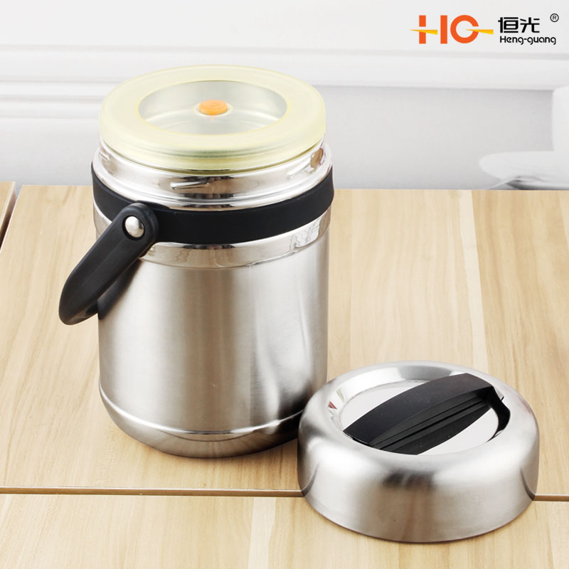 304 Stainless Steel Thermos Food Container 1.5L 1.9L Tiffin Vaccum Food Jar Food Flask Thermal Lunch Box