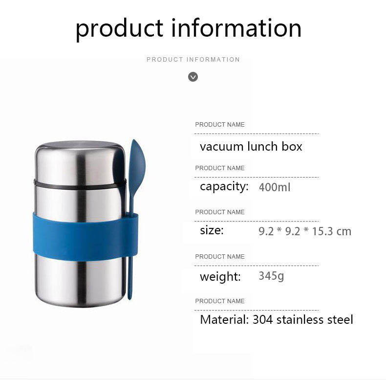 Fba Top Seller Popular Products Personalized Stainless Steel Metal Thermal Insulated Lunch Box Food Container  for kids