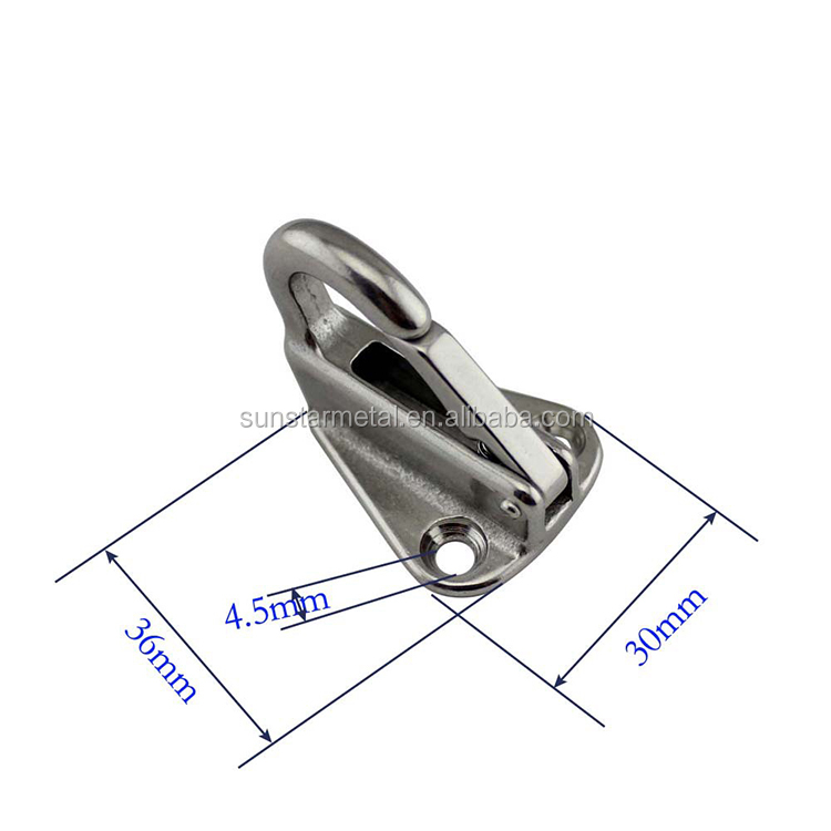 marine hardware boat accessories Stainless steel wall mounted Clothes HooK