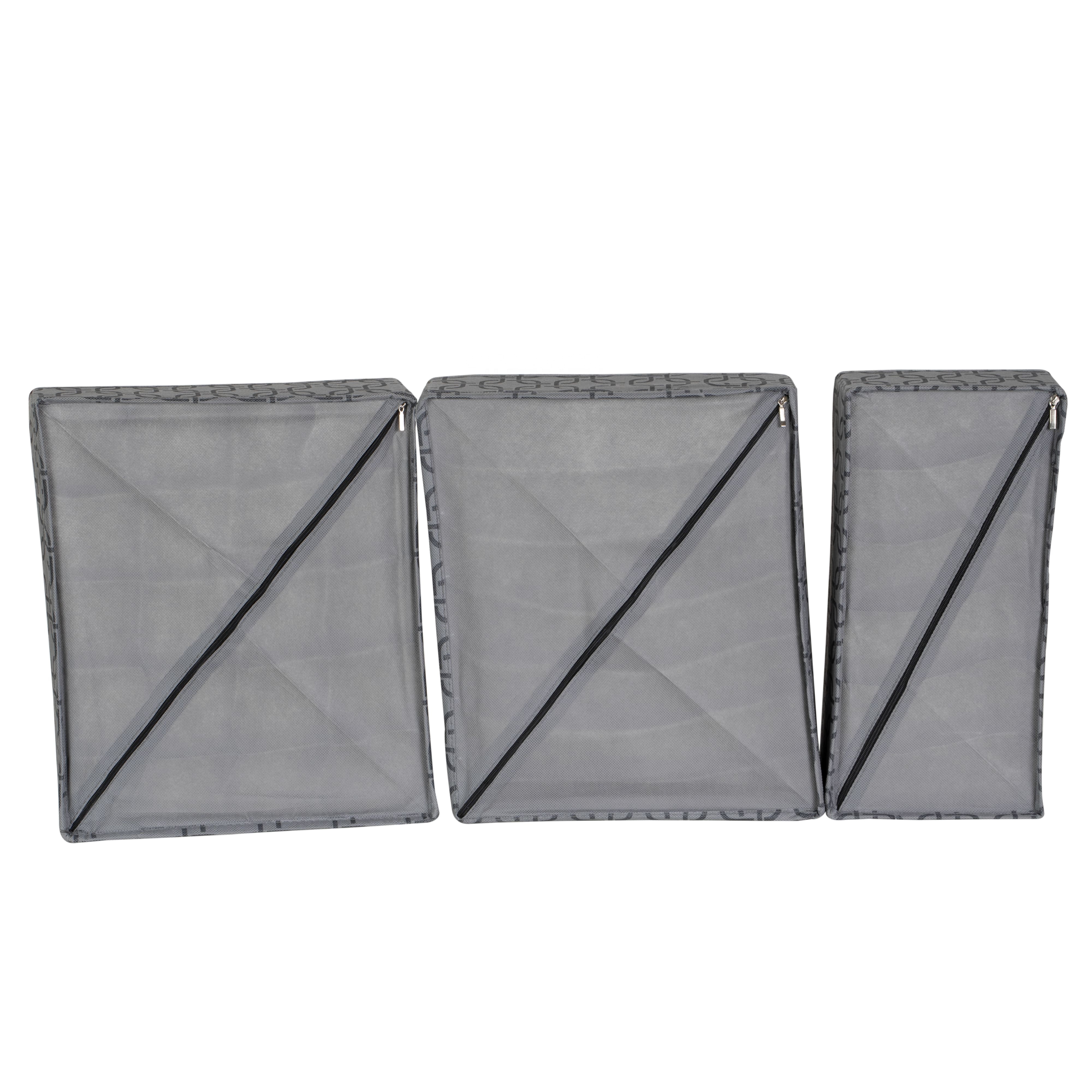MA30.1 Set 3 items Drawer Organizers Collapsible Closet Dividers for Bras, Underwear, Socks Ties and Scarves