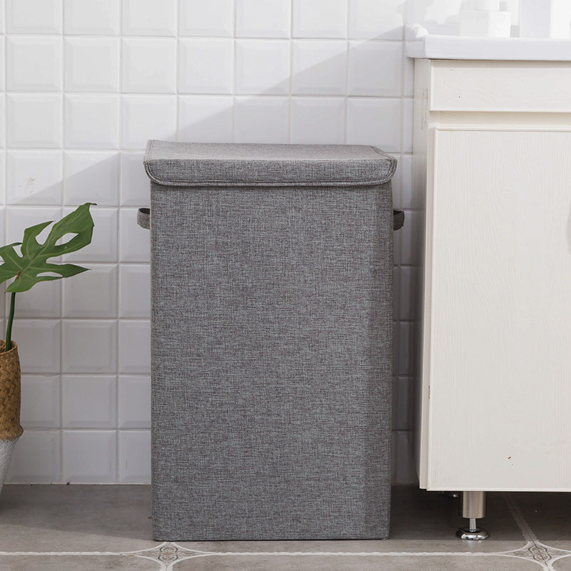 Collapsible Fabric Laundry Storage Basket - Easy Organization for Dirty Clothes