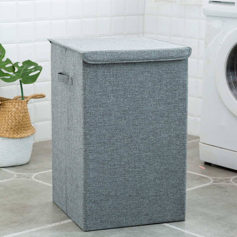 Collapsible Fabric Laundry Storage Basket - Easy Organization for Dirty Clothes