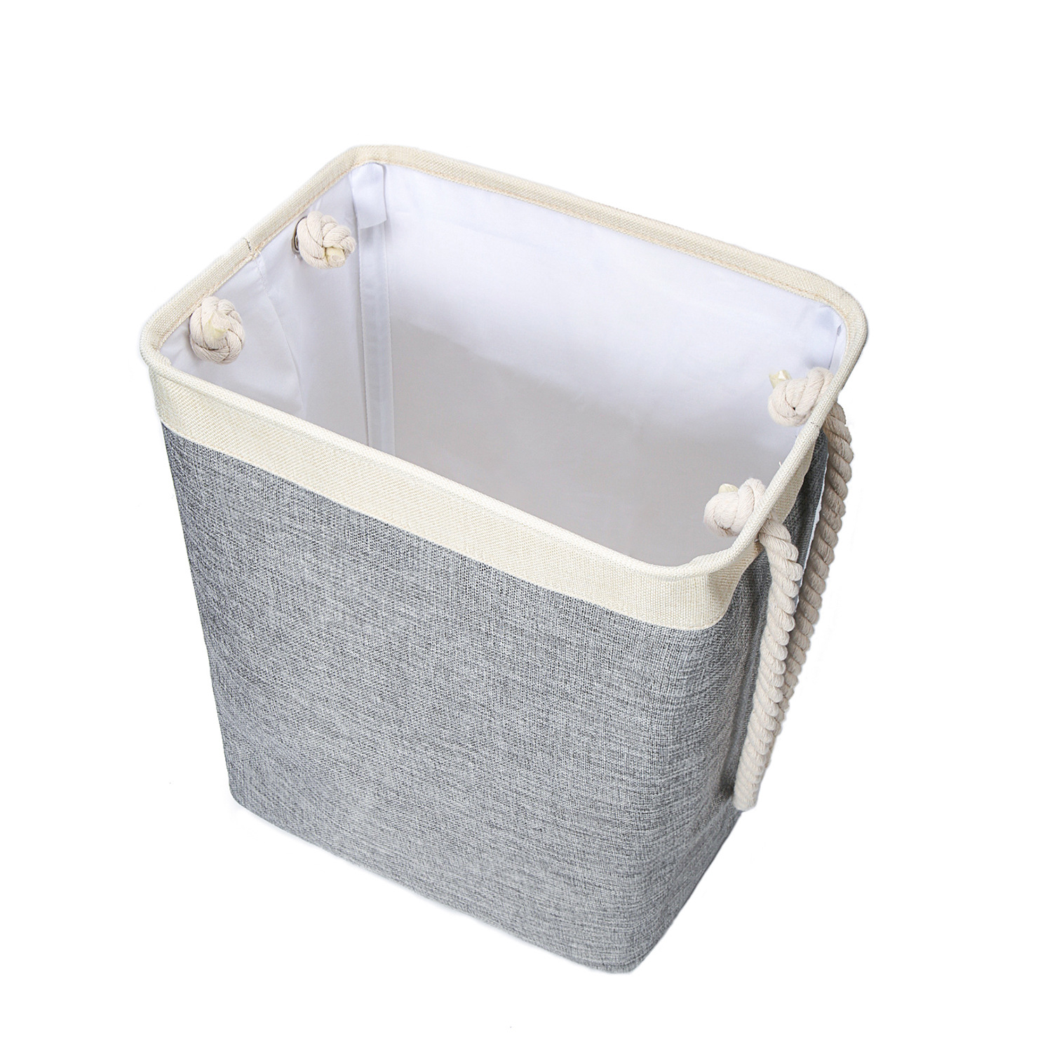 Multi-Purpose Foldable Laundry Storage Basket with Handle - Dirty Clothes, Toy Organizer
