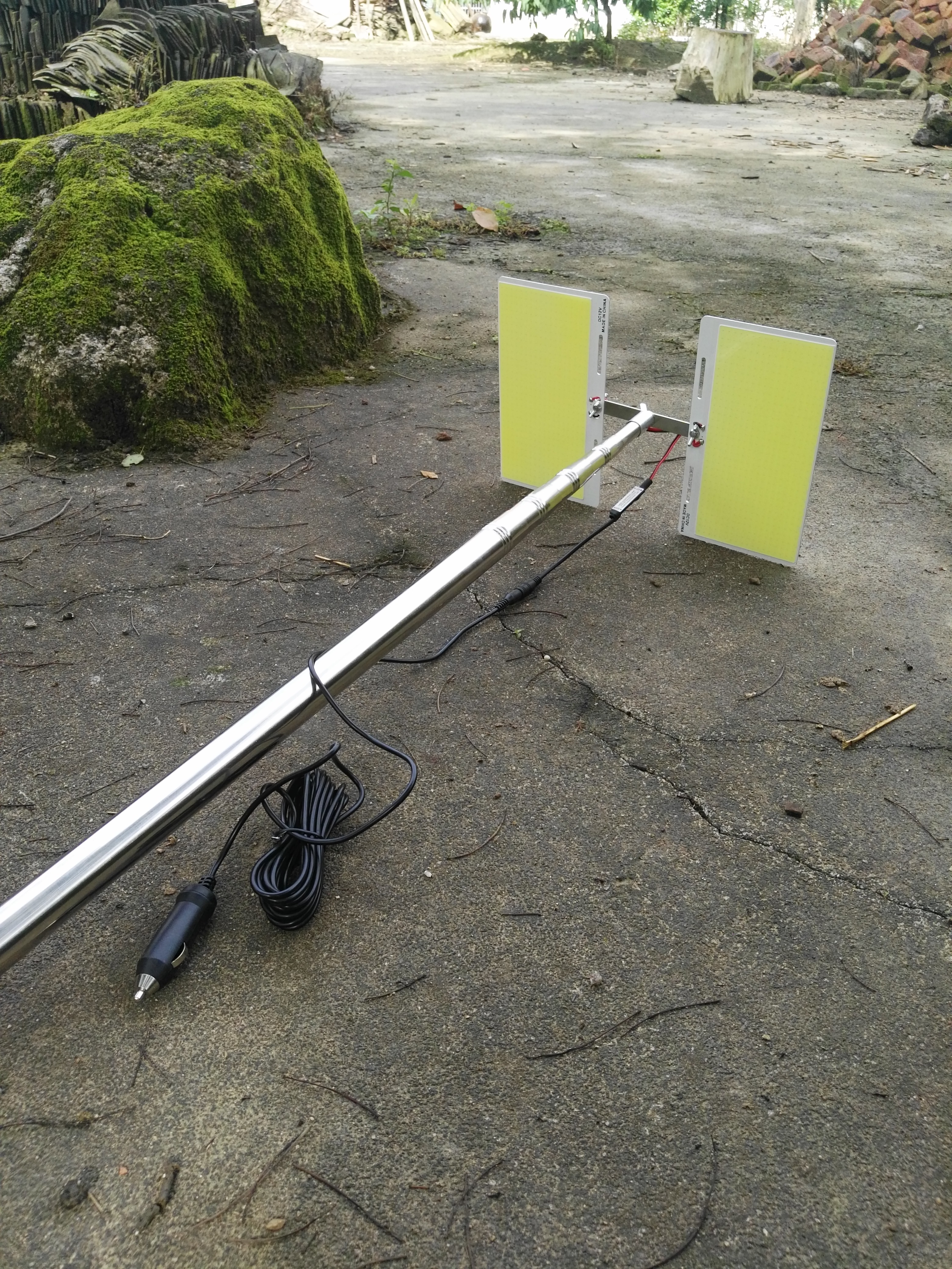 Telescopic Fishing Rod Camping Light Outdoor Multifunctional Lamp 12v LED Camping Light
