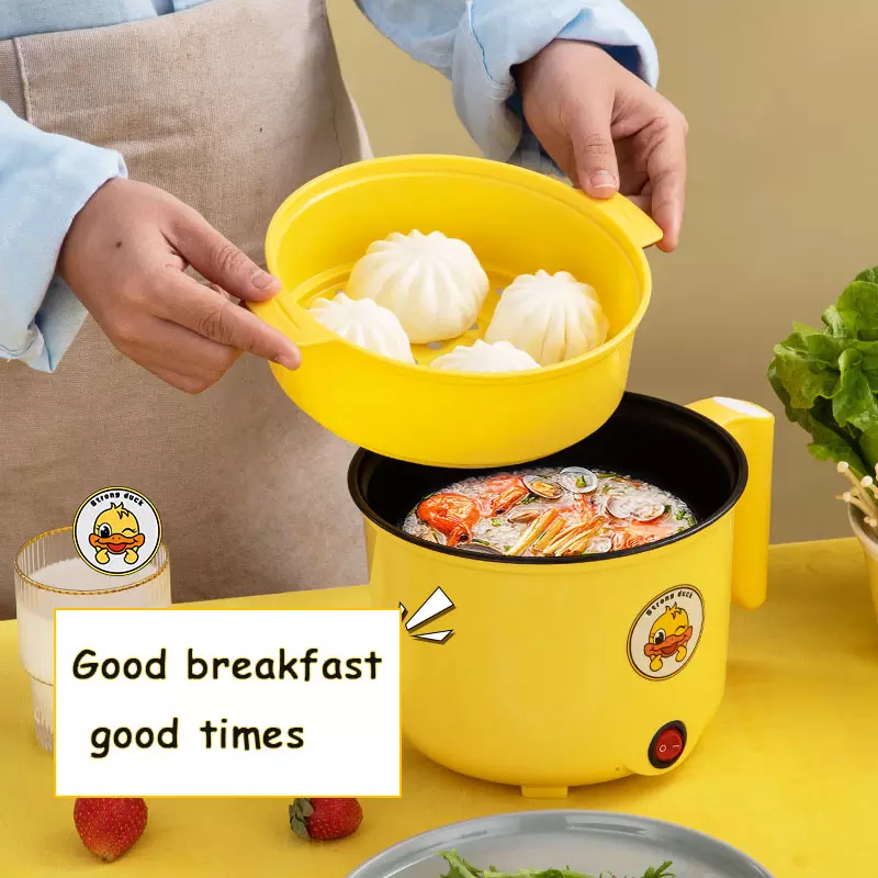 2022 hot sale insulation mini electric cooker multi cooker mini cooking pot simple dormitory electric skillet