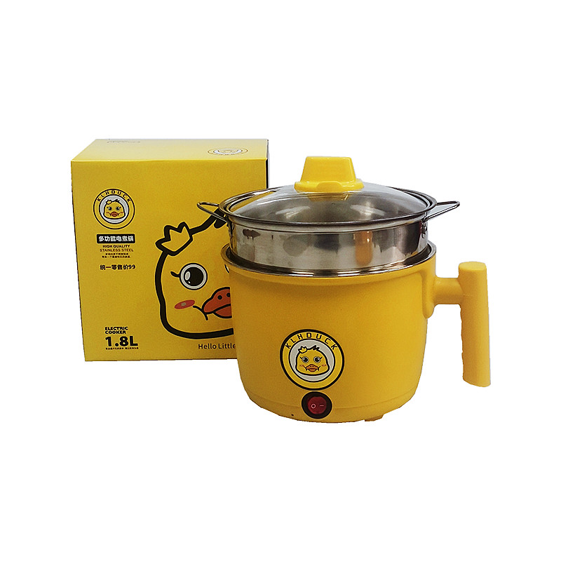 Electric Multi Cooking Pot Mini Electric Cooker Kitchen Appliances Electric Hot Pot Fast Cooking Skillet