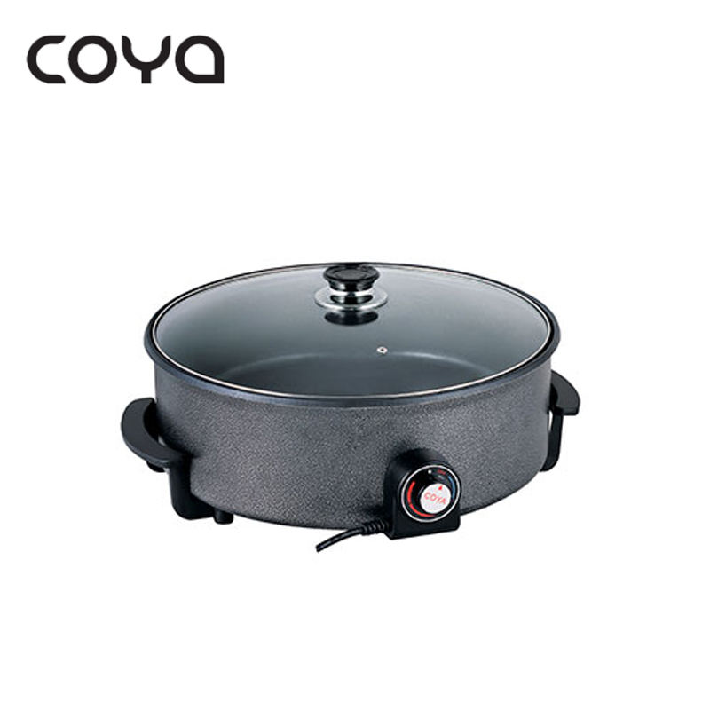 Depth 7Cm Large Electric Frying Pan Skillet Electric Pan For Cooking