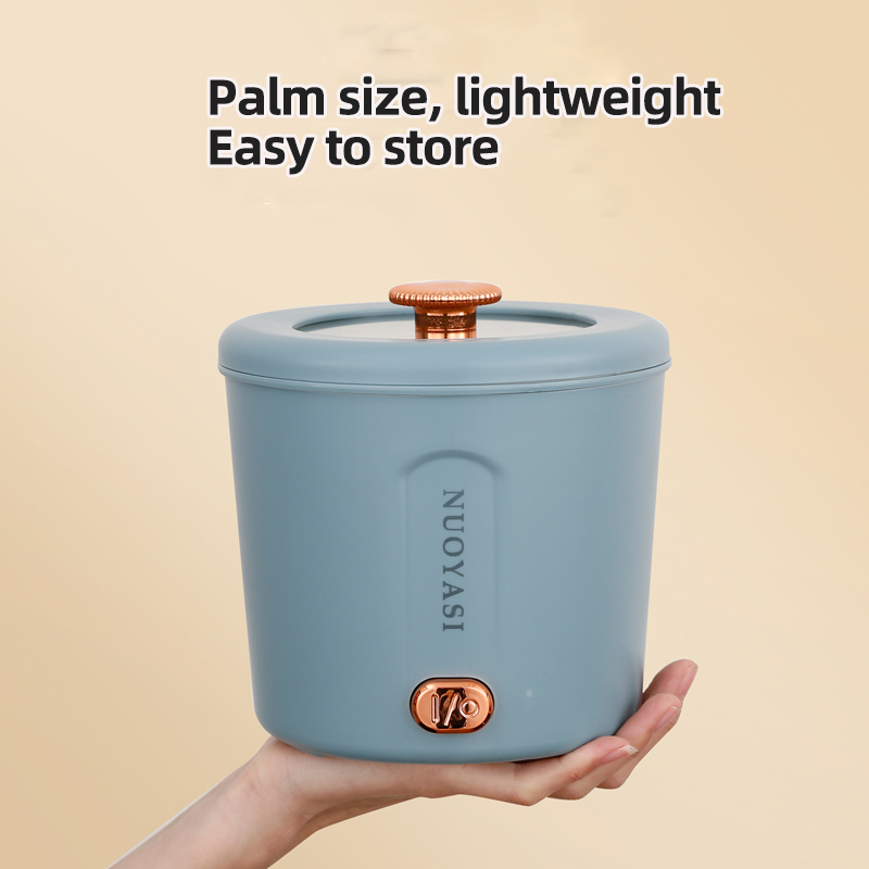 YUEDISI Household All-in-one Cooking Noodle Small Non-stick Electric Cooking Pot Desktop Mini Hot Pot Skillet