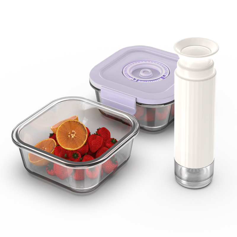  BPA free microwavable food containers with division glass jars freshness seal in flavor for kitchen organizati