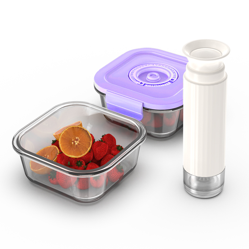  BPA free microwavable food containers with division glass jars freshness seal in flavor for kitchen organizati