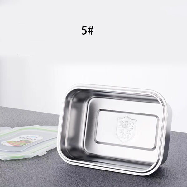 food grade Stainless steel food container Fresh lunch box with lid