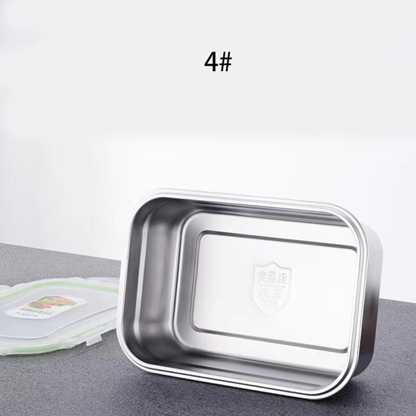 food grade Stainless steel food container Fresh lunch box with lid