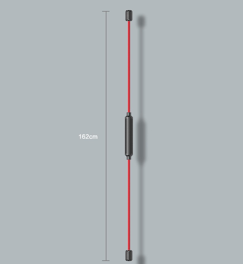 High-frequency Resonance Training Deep Muscles Detachable Fitneitness Elastic Training Stick