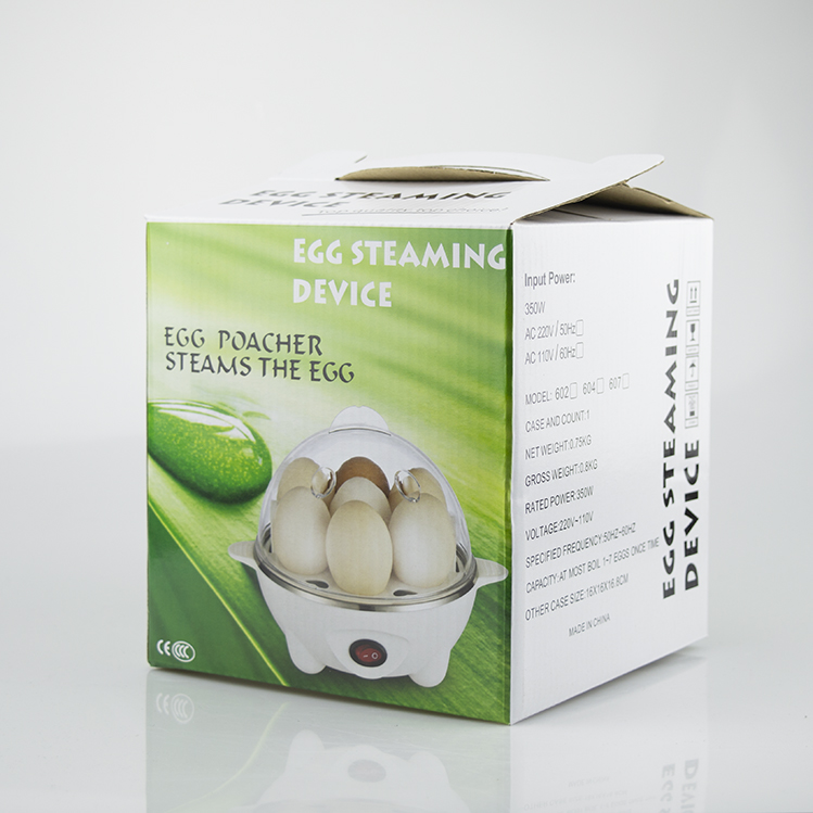 OEM/ 350w 7 eggs electric egg cooker high quality Auto-off Fast rapid egg boiler