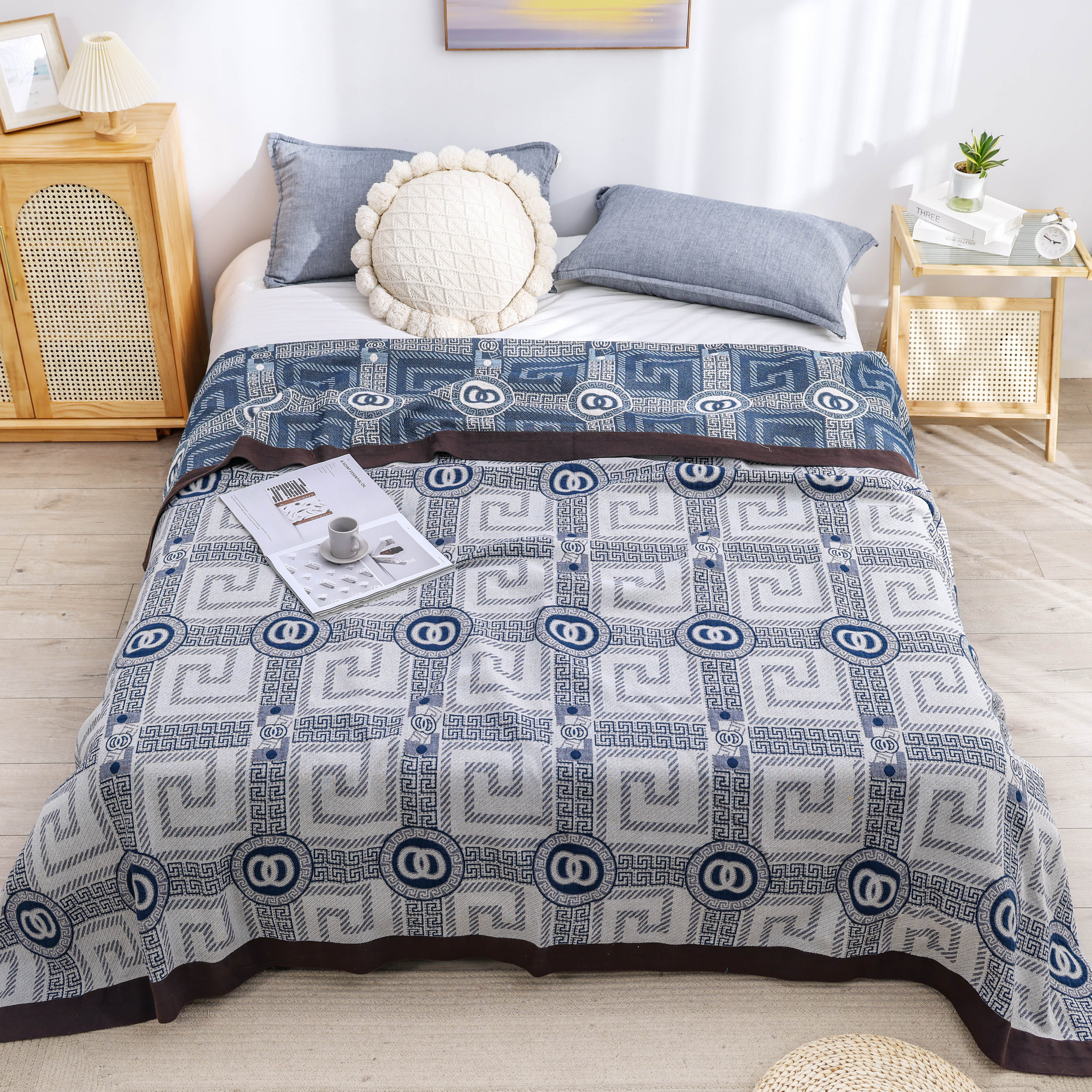 2023 New Cotton Breathable Quilt Natural Cotton Comfortable and Soft Quilt Core Air Conditioner Quilt