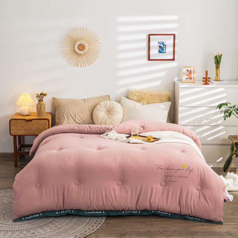  hot sale high quality cheap modern bedcover baby quilt with bed sheet 