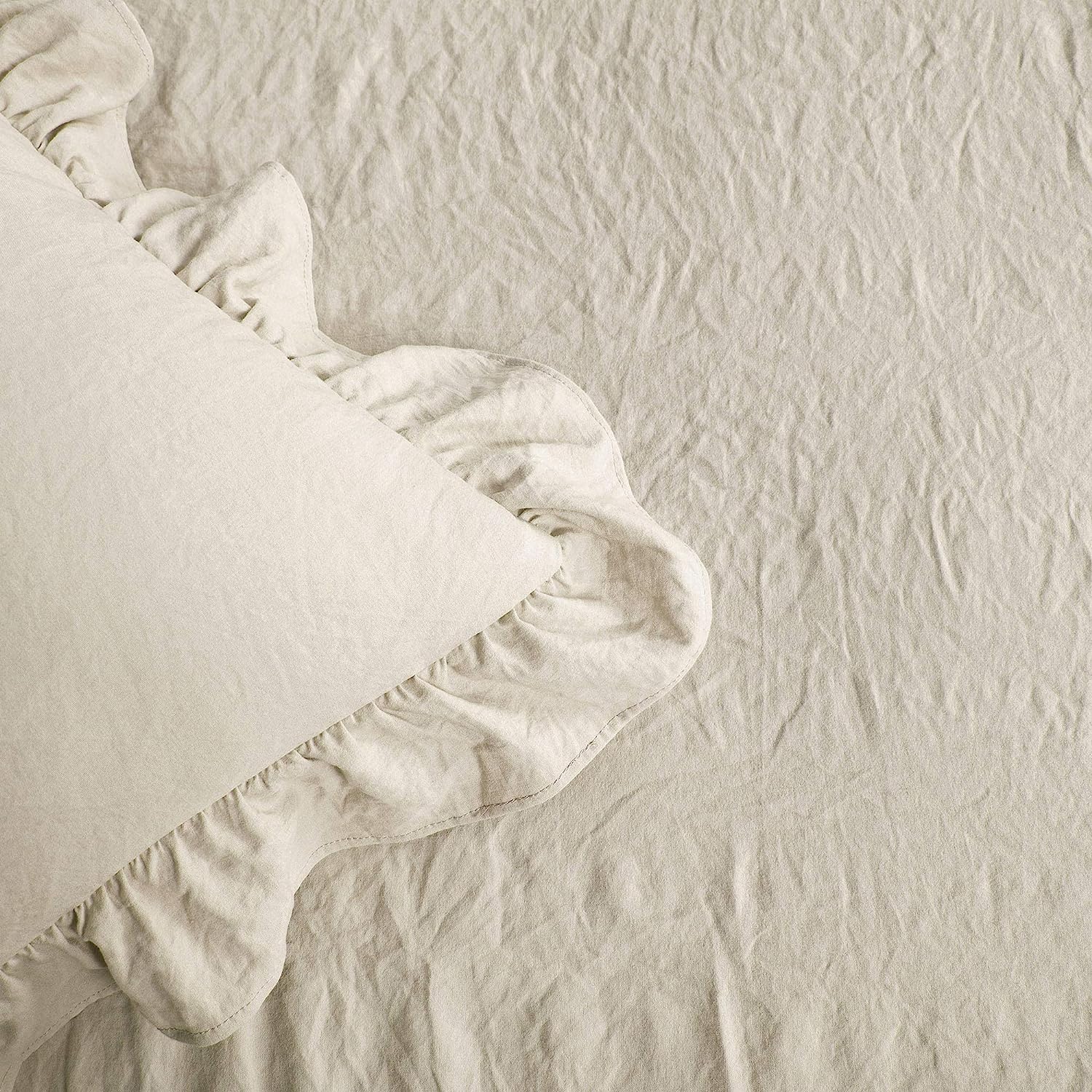 2023 Bedspread Ruffle Skirt Bedspread King Luxury Shabby Chic Farmhouse Style