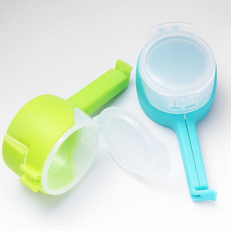 Multifunctional sealing clip food preservation sealing clip tea moisture-proof discharge nozzle plastic bag clip sealing