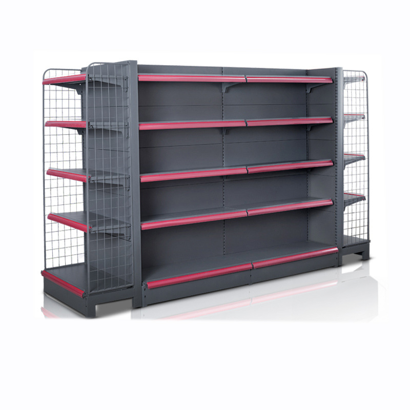  ized 5 layers gondola shelving metal display shelf supermarket gondola shelves