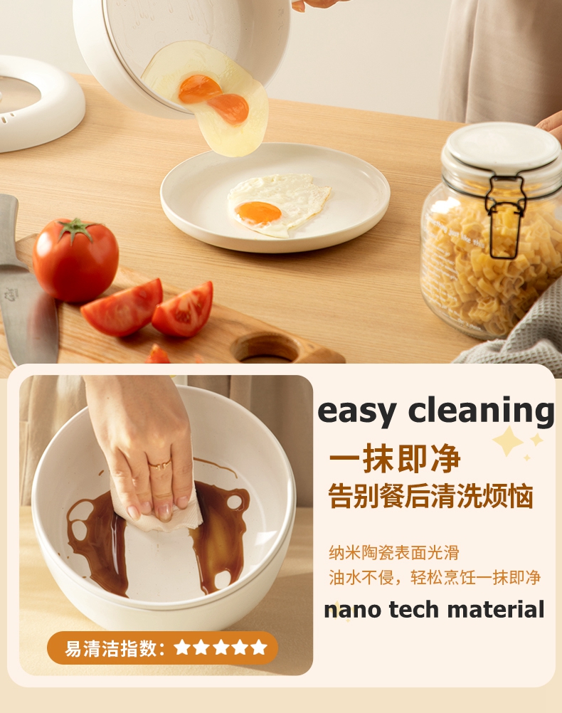 Low MOQ multi purpose fast heating food cooker hotpot with 304 SUS steamer frying pan nonstick electric skillet