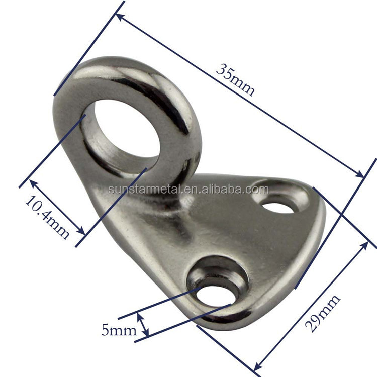 marine hardware boat accessories Stainless steel wall mounted Clothes HooK