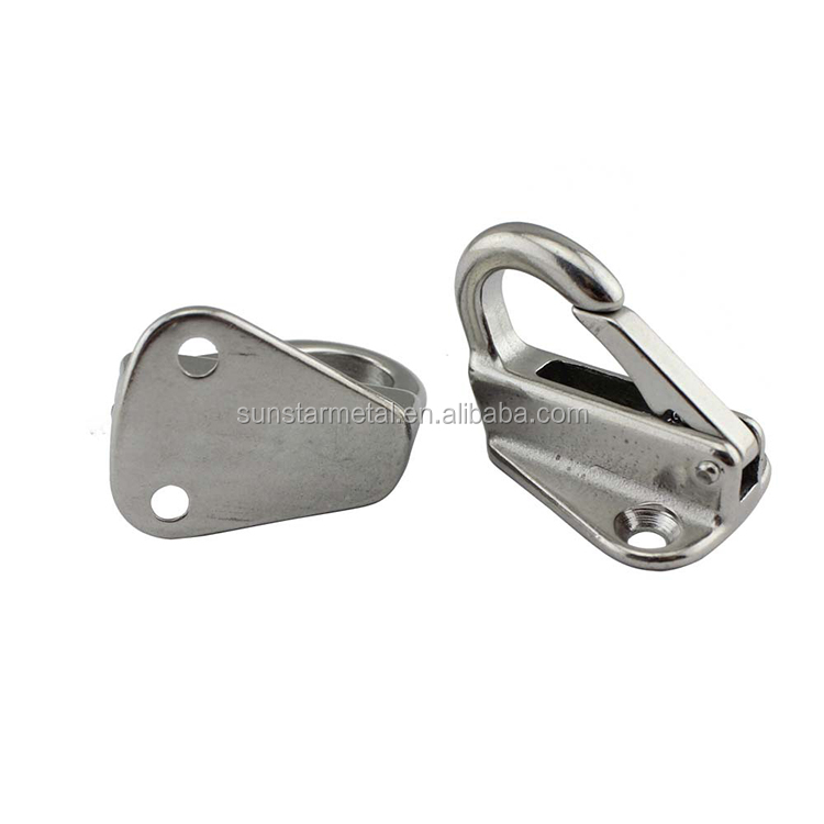 marine hardware boat accessories Stainless steel wall mounted Clothes HooK
