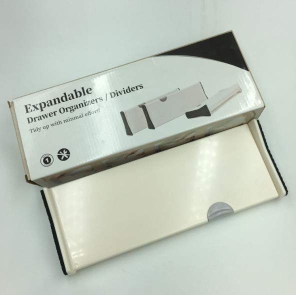 Popular Hot Selling Adjustable Drawer Dividers Separators High Quality Large Expandable Dresser Drawer Organizers Divide