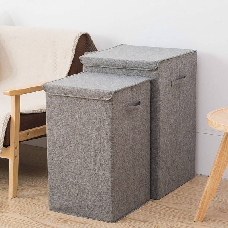 Collapsible Fabric Laundry Storage Basket - Easy Organization for Dirty Clothes