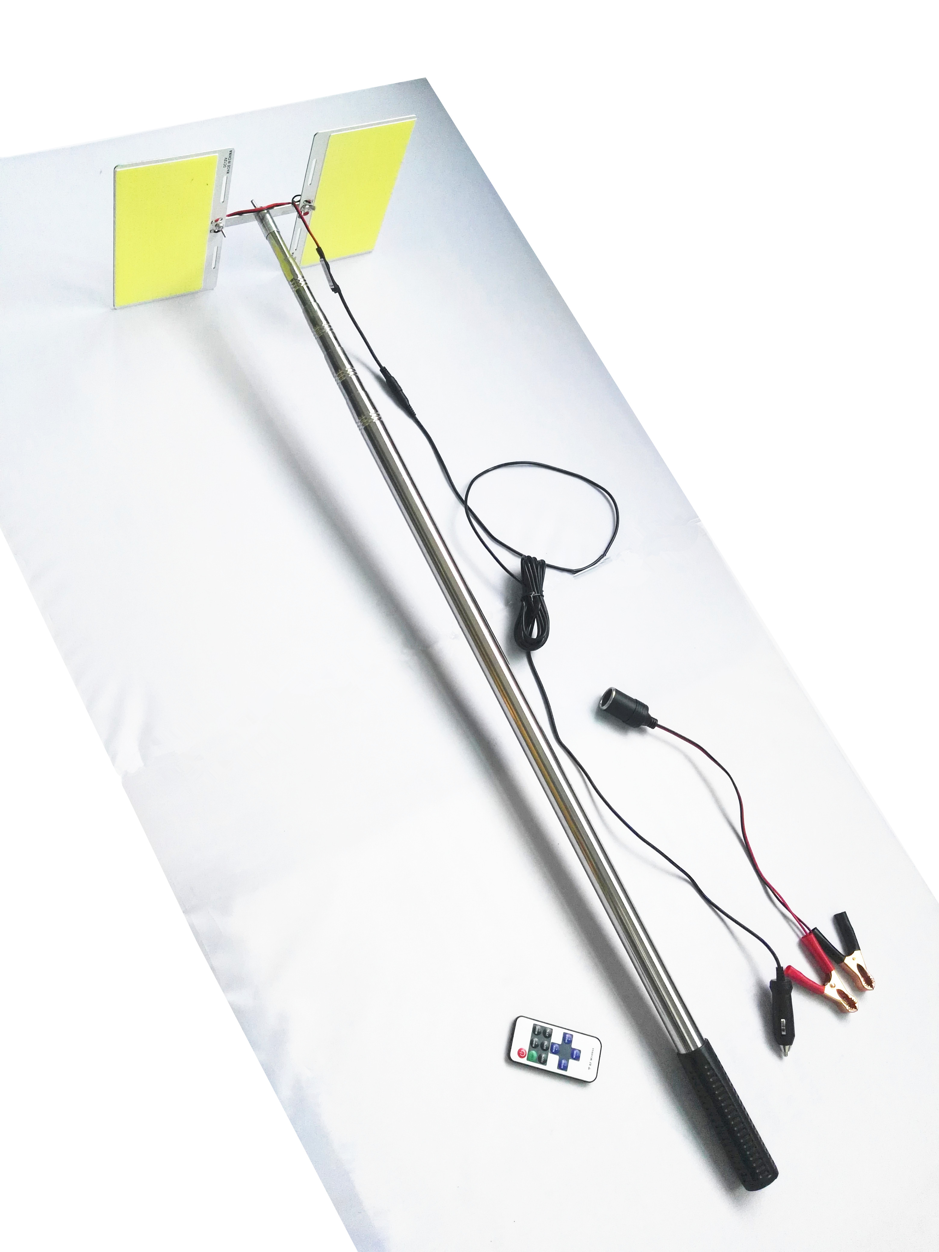 Telescopic Fishing Rod Camping Light Outdoor Multifunctional Lamp 12v LED Camping Light