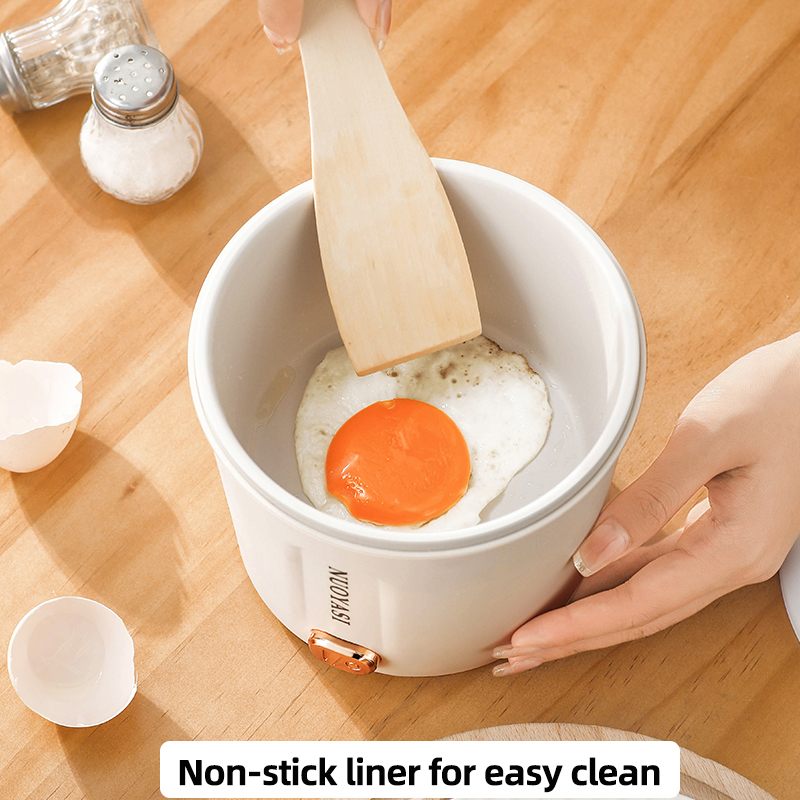 YUEDISI Household All-in-one Cooking Noodle Small Non-stick Electric Cooking Pot Desktop Mini Hot Pot Skillet