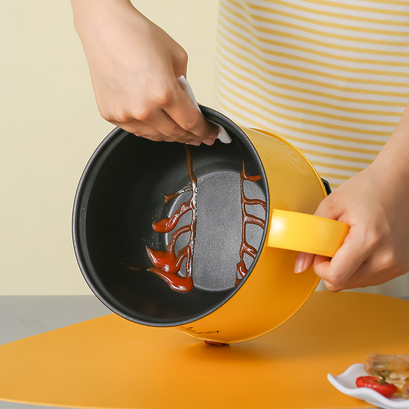  Double Layer Household Mini Electric Stainless Steel Non Stick Automatic Electric Cooker Pot