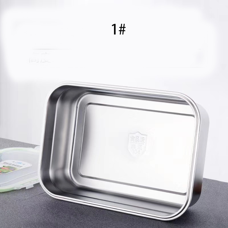 food grade Stainless steel food container Fresh lunch box with lid